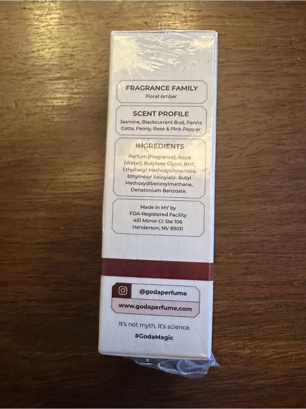 GODA For Her Pheromone infused 15ml NEW the Sense of Seduction